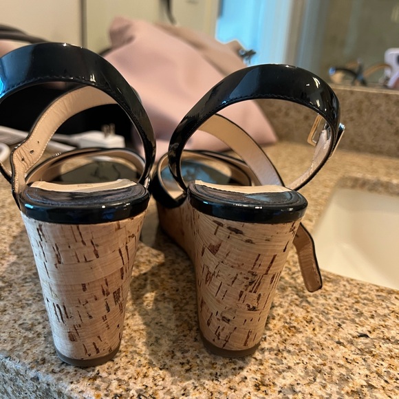 Prada Glossy Black Women's Sandals - Picture 4 of 6